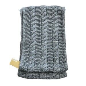 Michael Michael Kors Gray Knit Infinity Scarf